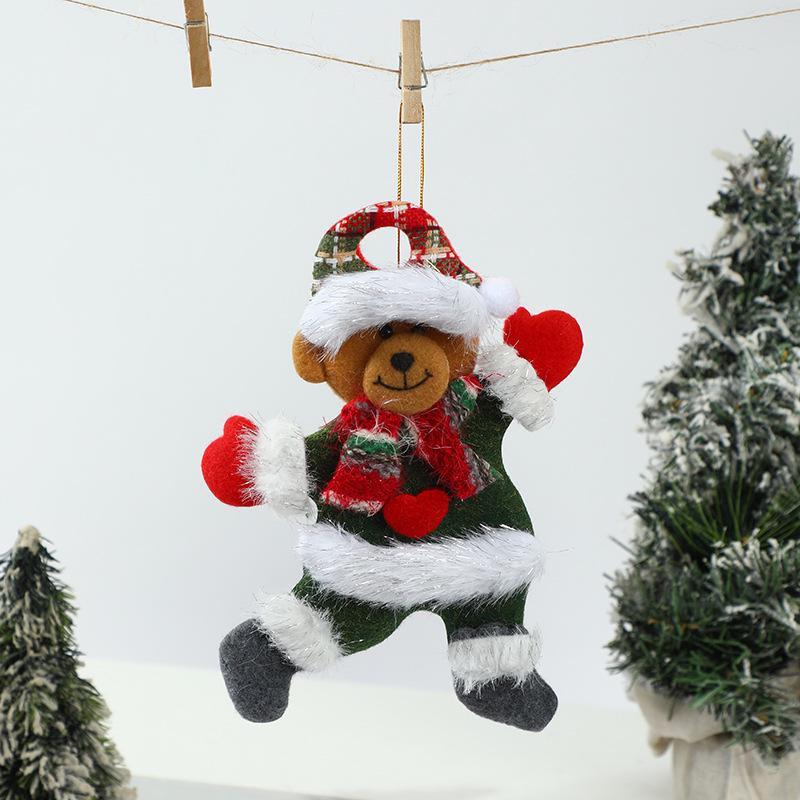 Танцующие Рождественские Фигурки: Плюшевые украшения: Снеговик, Олень, Медведь и Старик