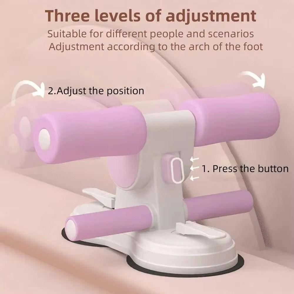 Suction Cup Suction Cup Sit-Up Aid 3 Levels Adjustable Exercise Abdominal Foot Immobilizer Home