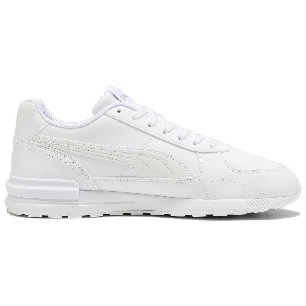 Puma Graviton Удобные Нескользящие Низкие Кроссовки для Бега Унисекс Белые 395378-02