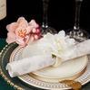 1pcs Flower Napkin Rings Red Rose Towel Buckle for Wedding Party Valentines Day Home Table Decoration Birthday Napkin Holder