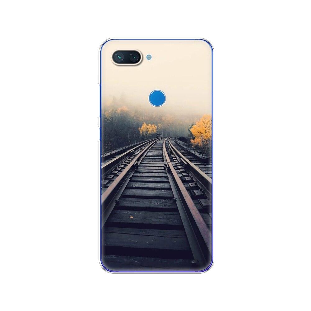 Силиконовый чехол для xiaomi mi 8 LITE, чехол 6,26 дюйма, прозрачный чехол из ТПУ для xiaomi mi 8 lite, задняя крышка для xiaomi mi 8, чехол, сумка-капа