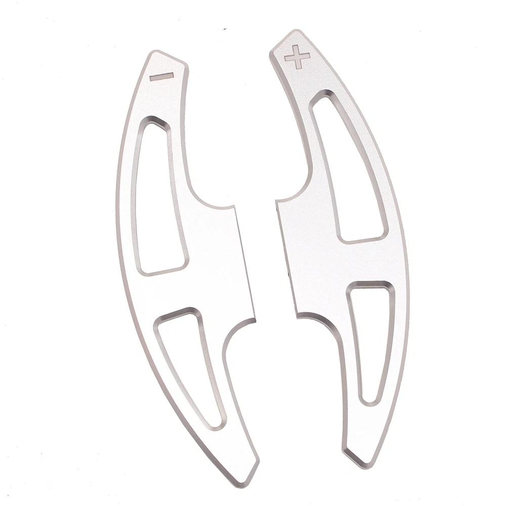 For Bmw E90 E92 E93 M3 M6 2009-2013 Steering Wheel Kit DSG Shift Paddle Sporting Shifters Replacement Extension Aluminum 2PCS
