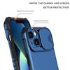 Sliding Lens Protection Kickstand Armor Phone Case For iPhone Samsung Xiaomi OPPO VIVO MOTO Infinix Drop-resistant Heavy Duty Back Covers