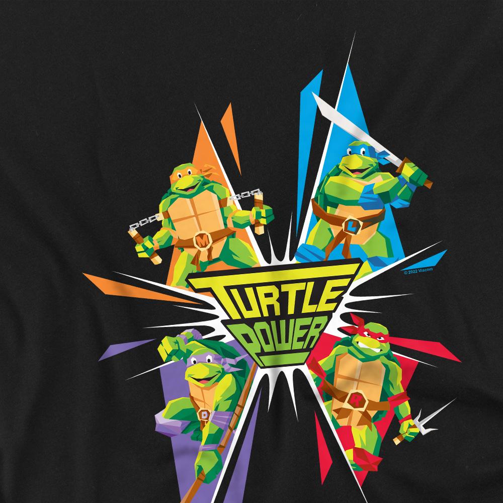 Teenage Mutant Ninja Turtles Unisex Adult Turtle Power T-Shirt