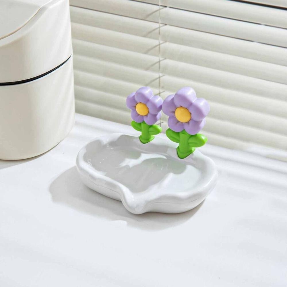 Цветочные мыльницы, не требующие перфорации, держатель для мыла, новая коробка для мыла