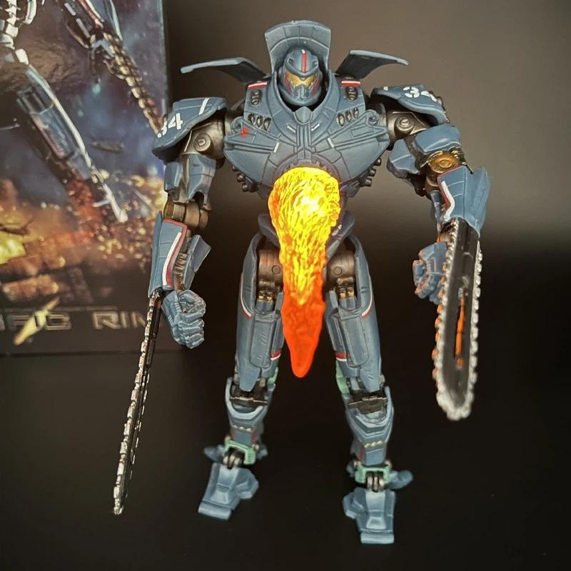 Pacific Rim Gipsy Avenger 2nd Gen Light Mecha Ultra Articulated Action Figure LED Glowing Robot Desktop Ornament Movie Collectib
