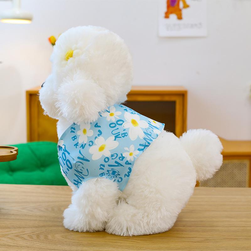 Cute Clothes Bigbear Plush Toys Children's Dolls Girls Birthday Gifts Poodle Home Ornaments
