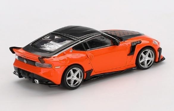 Sunrich MINI GT Nissan Z Veilside FFZ400 Оранжевый Готовая модель 1/64 (Правый руль) MGT00989-R