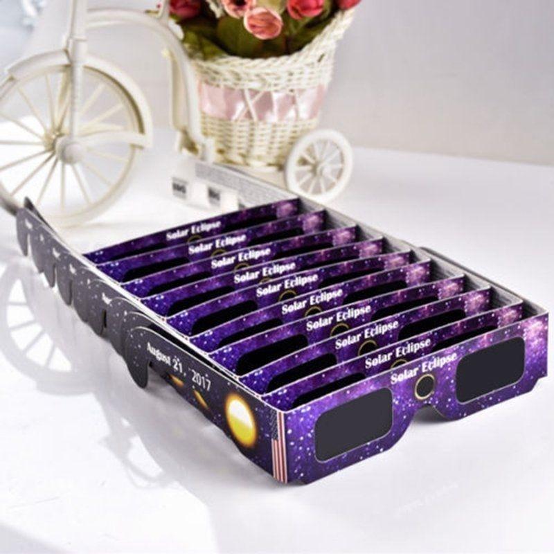 2024 Charming New Fashion Galaxy Edition Solar Eclipse Glasses ISO Standard Viewing Cool Tool Gifts