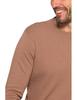 Men's Sweater Elegant Classic Viscose Fashionable Long Sleeve MORAJ XL mocca