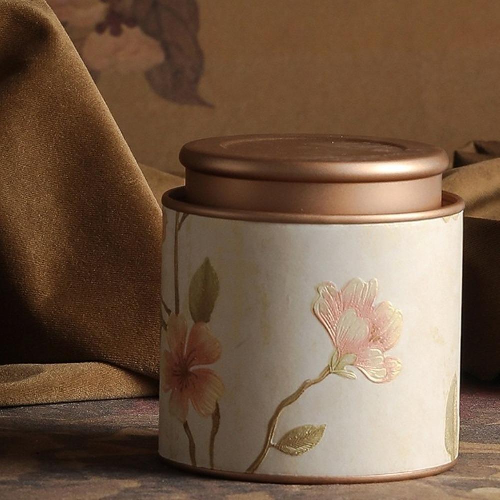 Мини Жестяная Банка для Чая Новая Китайская Стиль Упаковочная Коробка для Чая Удобная Герметичная Банка для Чая Дом