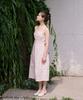 Bye Bye Seop String Slip Dress Baby Pink [T42]