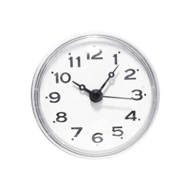 Odorless Bathroom Waterproof Clock Bathroom Electronic Wall Clock Anti Fog Kitchen Suction Cup Clock Wall Mounted Clock