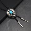 Men's Western Cowboy-Style Bolo Tie Necklace