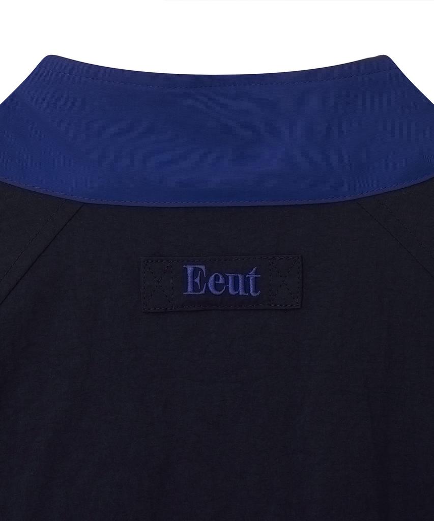 Eeut Archive Embroidered Track Jumper / Dark Navy