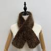 Keep Warm Winter Fur Scarf Thicken Fur Neck Scarf Soft Neck Collar Warmer  Winter