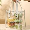Transparent Salad Cup 2 Layer Oatmeal Cup Portable Food Storage Container  Office