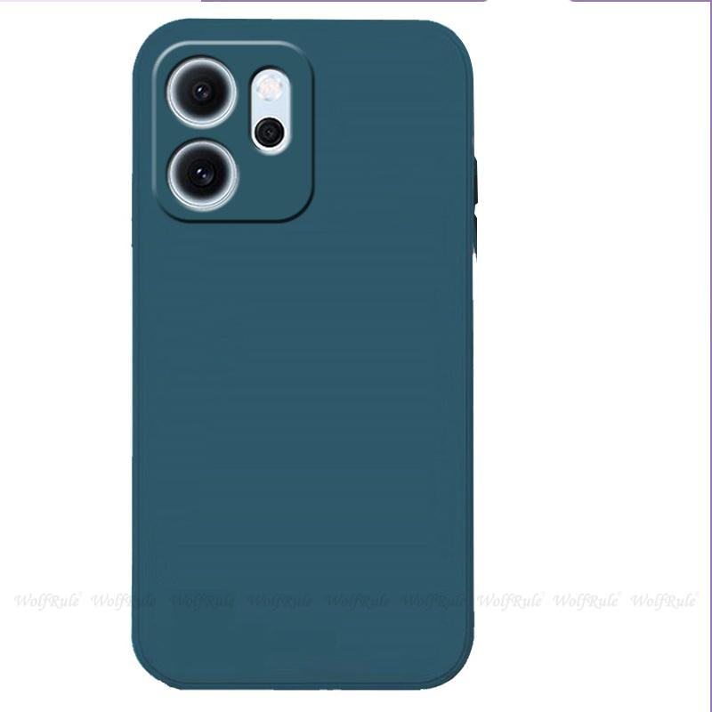 For OPPO Reno 14F Case Cover Reno 14F Capas Liquid Silicone Phone Bumper Back Shockproof TPU Soft Fundas OPPO Reno 14F