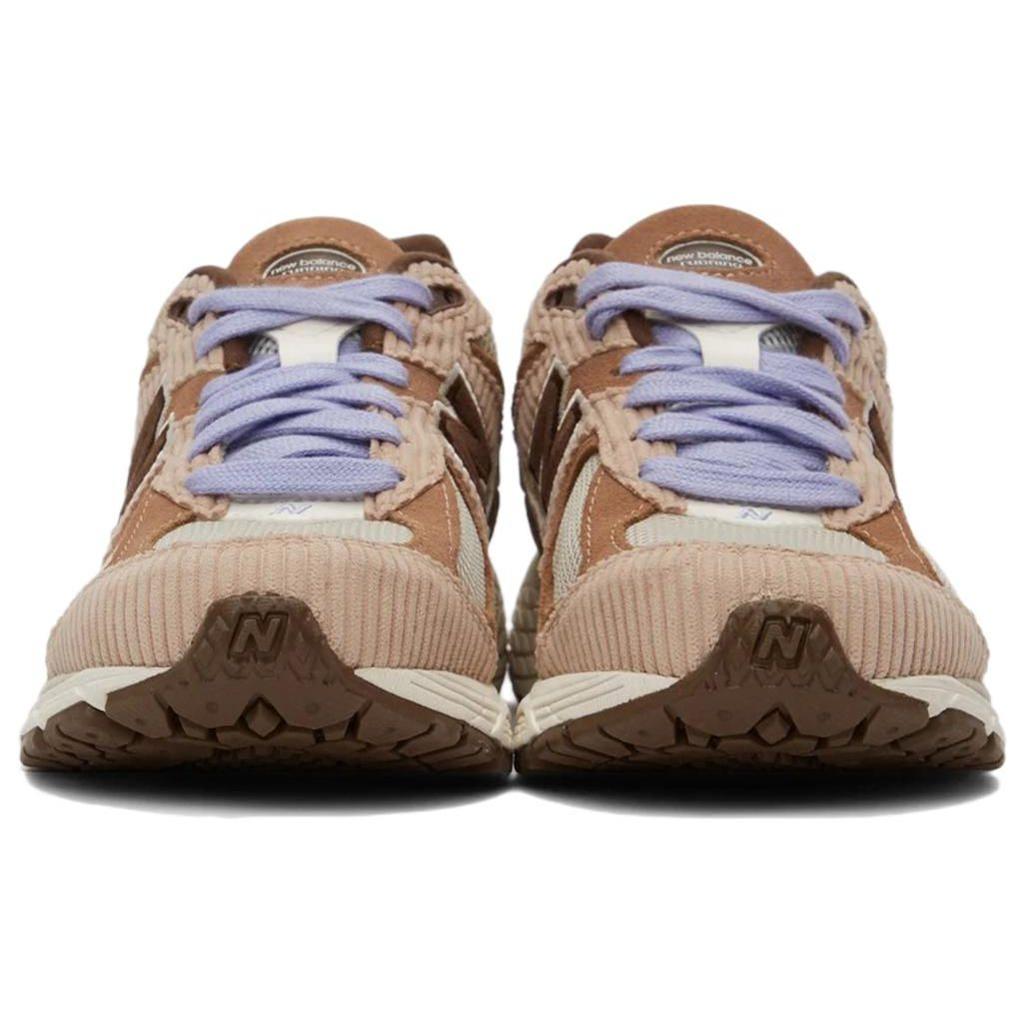 New Balance 2002R Коричневые вельветовые эксклюзивные мужские кроссовки SSENSE Фиолетовые M2002RSS