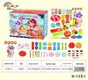 Colorful Clay Train Play-Doh Noodle Maker Toy Set for Kids - Lightweight Clay Tools for Boys and Girls in Kindergarten.
