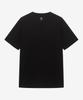 BASIC HOUSE 20-Count Cotton Regular Fit Short Sleeve T-Shirt Black Lats0115 (A Type)