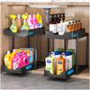 2 Tier Under Sink Organizer Sliding Cabinet Basket Drawer Pull Out MultiPurpose Storage Rack Sink Organizer for Kitchen Bathroom