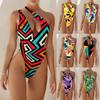 Women's Swimsuit  Bikini Print Sleeveless Sexy Swimsuit