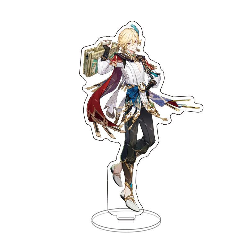 Горячая аниме Genshin ударная подставка акриловая фигурка Сяо Йоимия стоящая модель тарелка декор стола коллекция стоячих знаков
