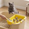 Plastic Hanging Cat Litter Sifter Efficient Cat Litter Box Sifting Tool  Pet Grooming