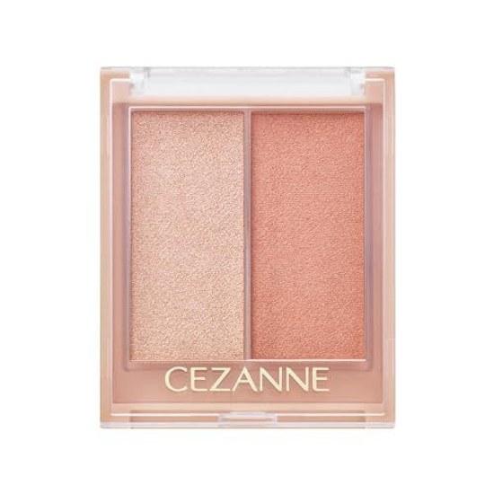 Cezanne Face Glow Color 01 Apricot 5.9g Complexion Moisture Shine