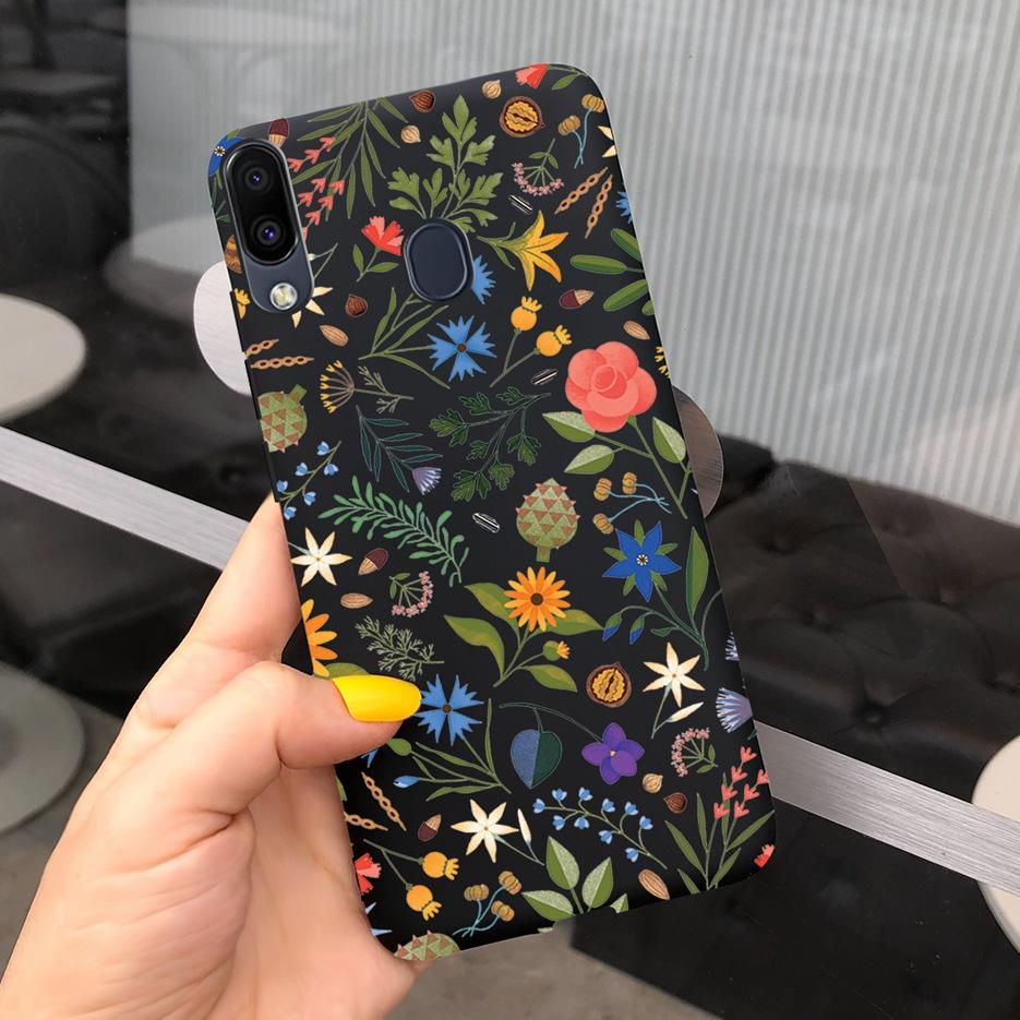 Для Samsung Galaxy M10 M20 M30 Чехол Стильный Мультяшный Подсолнух Мягкий Силикон Задняя Крышка Телефона Для Samsung M 10 20 30 M305F Fundas
