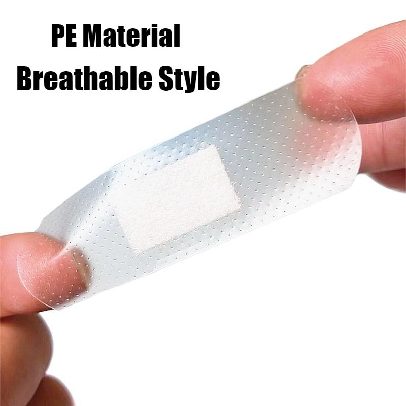 60Pcs/Set Waterproof Band Aid Transparent Plaster for First Aid Strips Skin Wound Dressing Patch Care Adhesive Bandages Tape