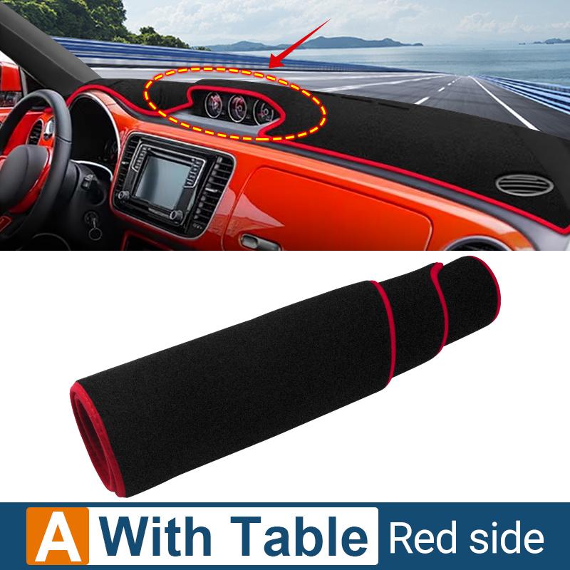 Для Volkswagen VW New Beetle 2012 2013 2014 2015 2016 2017 2018 крышка приборной панели автомобиля избегает света, анти-УФ-ковер, нескользящий