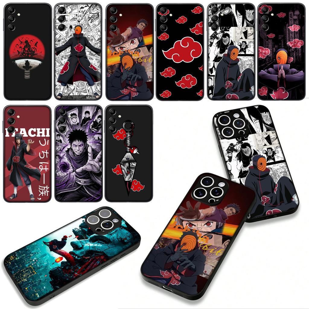 Обито Учиха Тоби Наруто Акацуки Итачи Чехол для Apple iPhone 17 16 11 Pro XS Max XR 6 7 8 Plus 16E SE 2020 Air 5 SE2