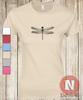 T-Shirt Dragonfly Femme Ajusté Naturel Nature Fairycore Art