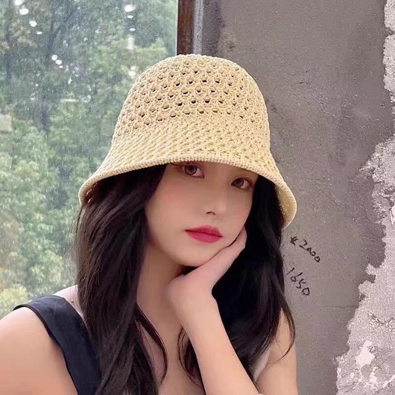 Girls Sun Hat Wide Brim Floppy Summer Hats For Women Beach Panama Hats