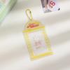 Clear Glitter Photos Card Holder 3inch Photocard Protector Photo Pocket Photo Frame Sweet Girl Keychain Clear Photo Sleeves