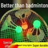 Luminous Outdoor Windproof Nylon Badminton Training Ball - Durable, High Elasticity, Unbreakable with Lights