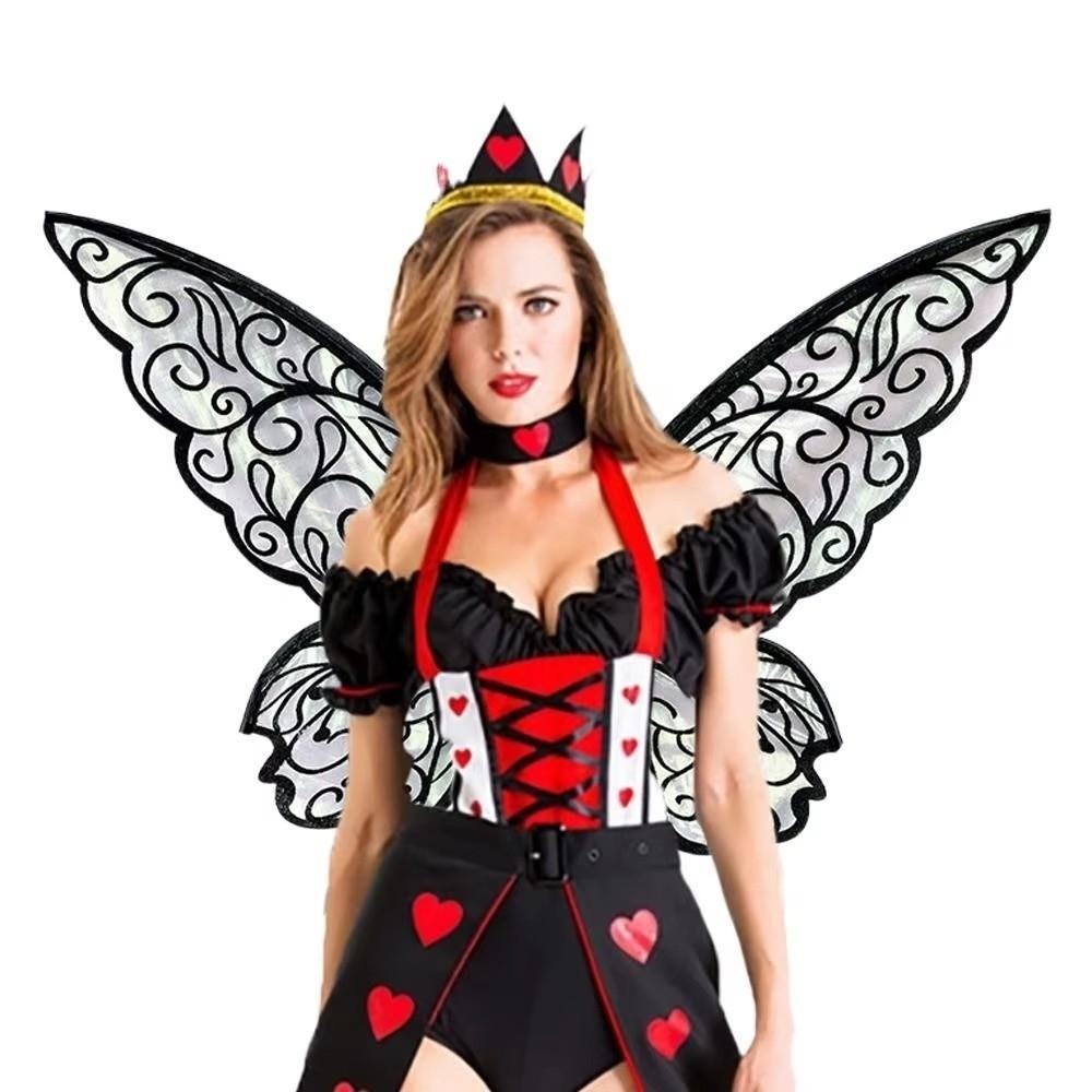 Sparkle Butterfly Fairy Wings Colorful Elf Wings Costume Fantasy Cosplay Wings  Party Favor