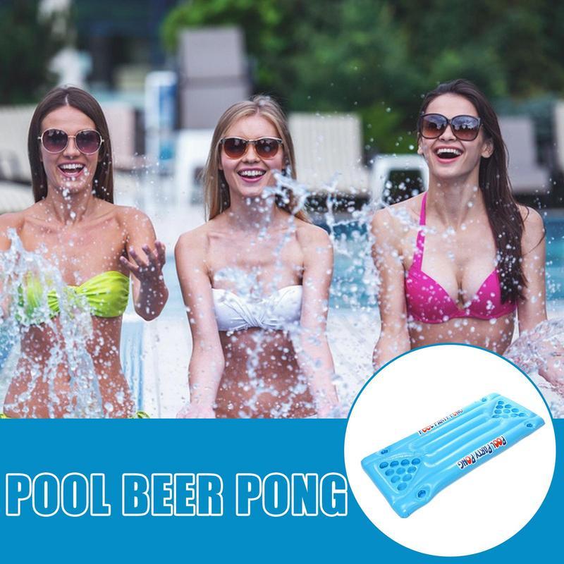 Настольный бильярдный теннис, плавающий плот для пинг-понга, игрушка, надувной бильярдный стол для игры в бильярд, плавающий плот, гостиная для женщин и мужчин на открытом воздухе