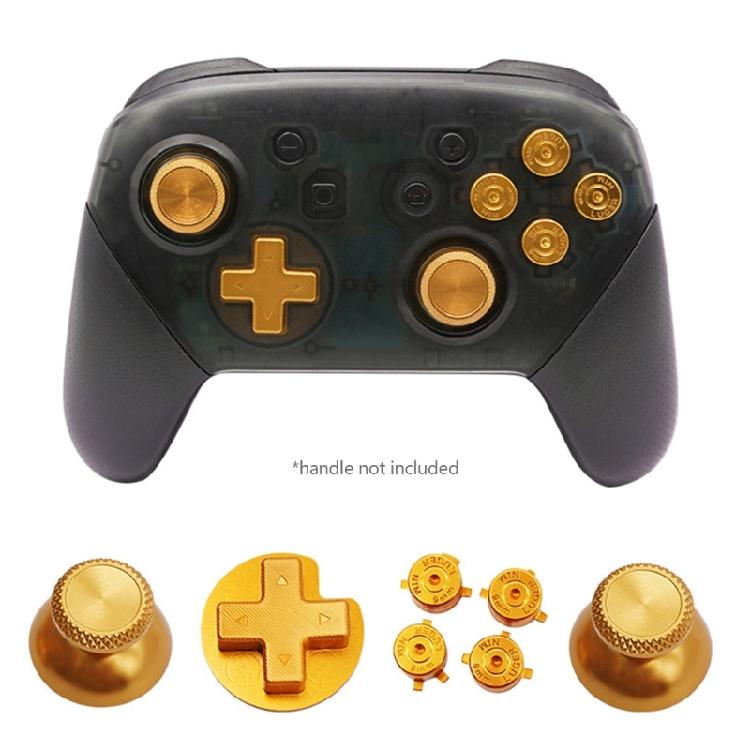 Replacement ABXY Trigger Buttons Mushroom for Head with Screwdriver for Switch P