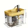 Smart Pet Water Dispenser Fully automatic circulating cat water dispenser, ultra-quiet USB Rechargeable cat water dispenser No Battery Required