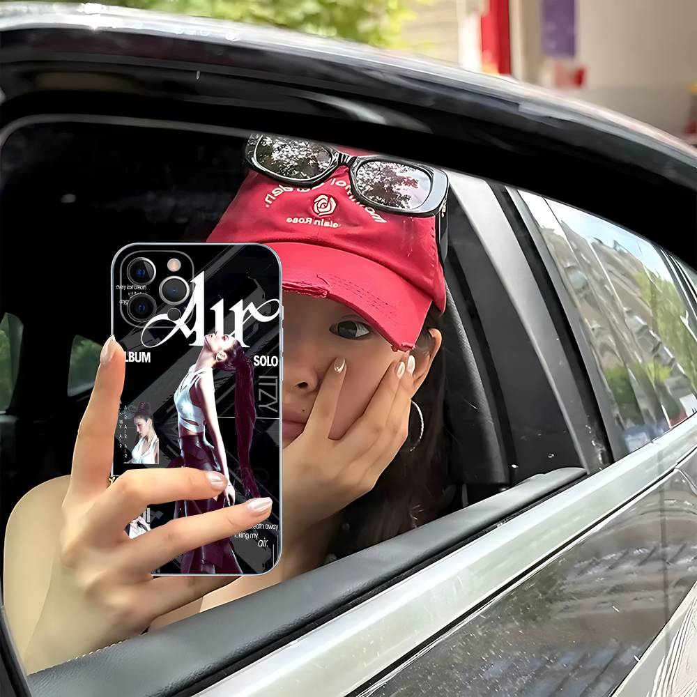 Чехол Singer Idol I-ITZY для iPhone 17 16 15 14 13 12 11 Pro Max Plus Mini Funda Для Прозрачного Чехла