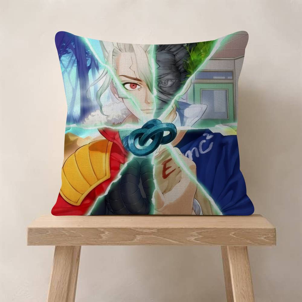Anime DDrSSTONE cool pillow cover sofa cushion cover home room decoration children gift