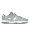 Dunk Low Fleece Swoosh - Голубые мужские кроссовки Серые FB1871-011