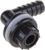 Plastic 3/8" Thread To 14mm 90 Degree Elbow Drainage Aquarium Fish Tank Drain Adapter Garden Irrigation Water Connectors Joints