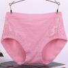 Women's Underwear Lace Panties Triangles Pure Cotton Large Size Middle-aged Women's Panties
