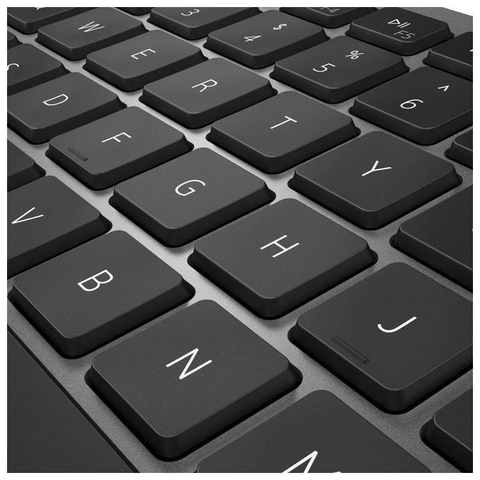 Clavier et souris sans fil - DELL - KM7120W - QWERTY US International - Gris Titane - 36 mois autonomie