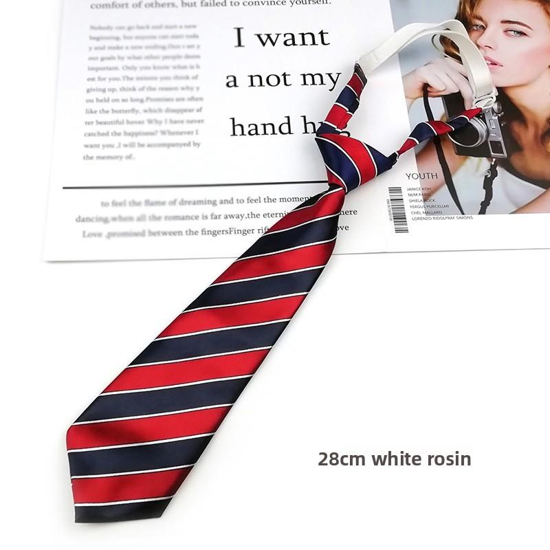 School Uniform Graduation Photo Tie For Kids With Adjustable Clip Features