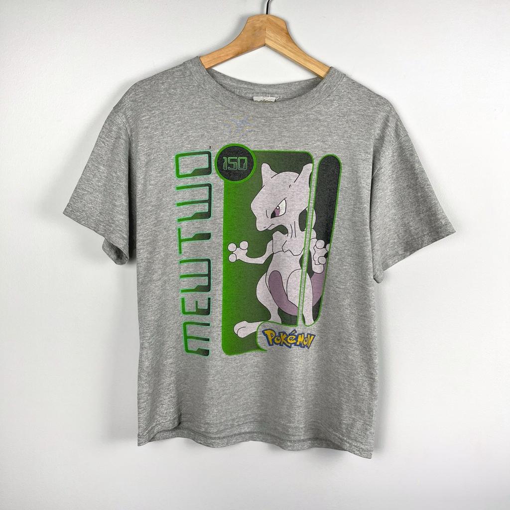 Rare Vintage 1999 Mewtwo Pokemon Graphic T Shirt Youth Large 90s Ninetendo Tee Unisex T-Shirt